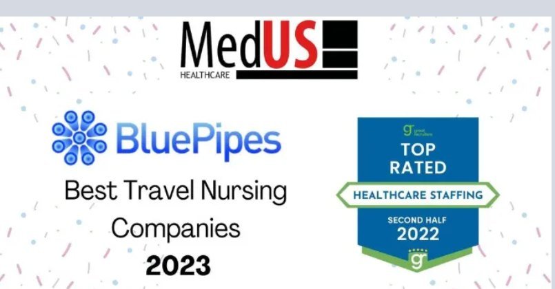 MedUS Named Top Healthcare Staffing Company by BluePipes and Great Recruiters